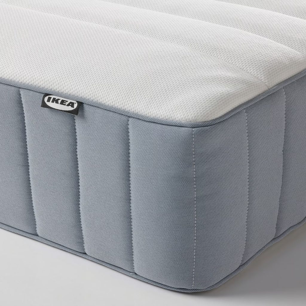 IKEA Valevåg, hoek met lichtblauwe zijkant en gewatteerde hoes