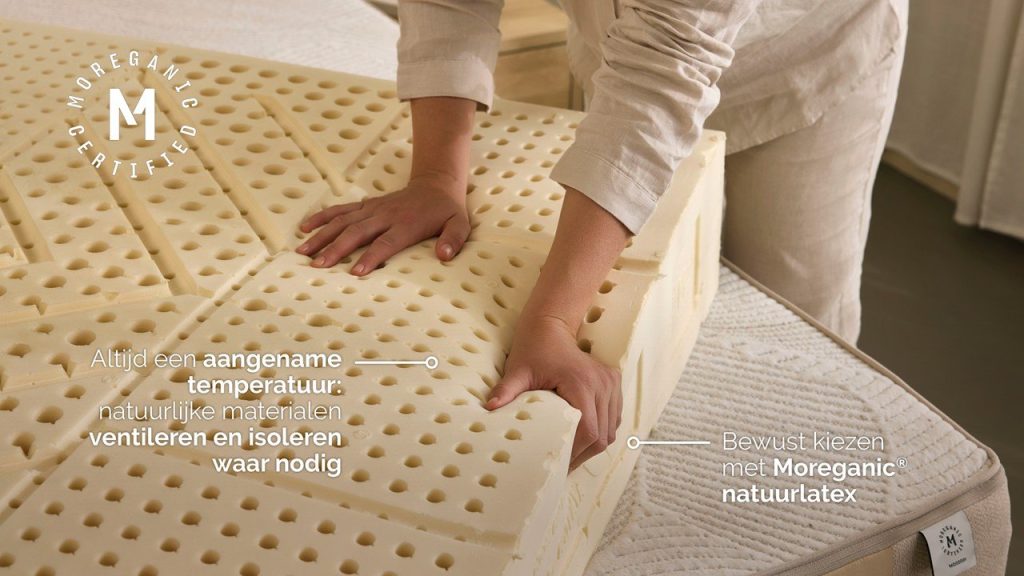 Kårlsson Excellence, laag natuurlatex van dichtbij