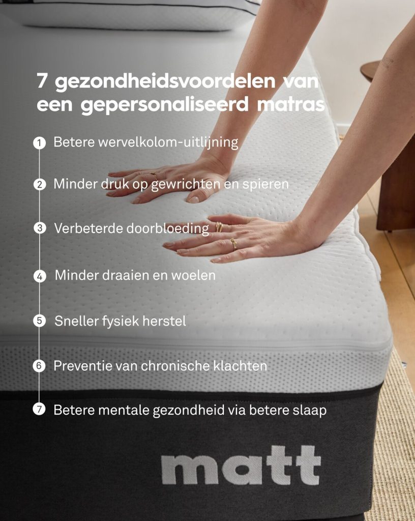 Matt Sleeps Hybrid Pro, overzicht van zeven gezondheidsvoordelen